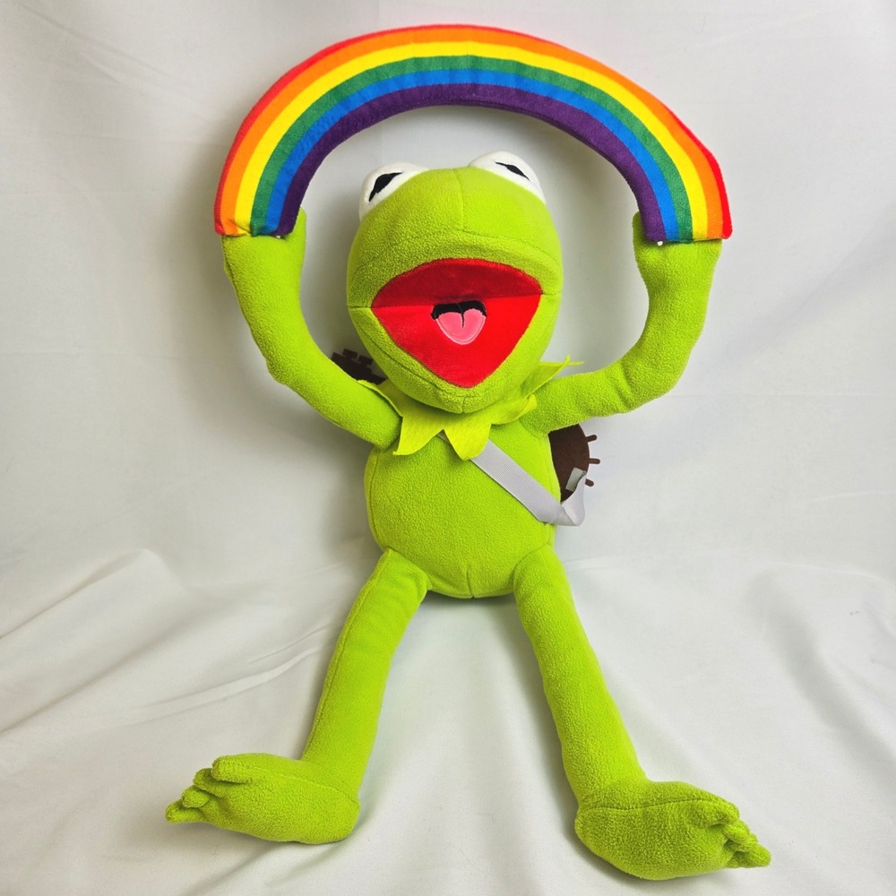 Kidrobot The Muppets Rainbow Connection Kermit Plush Toy 24"